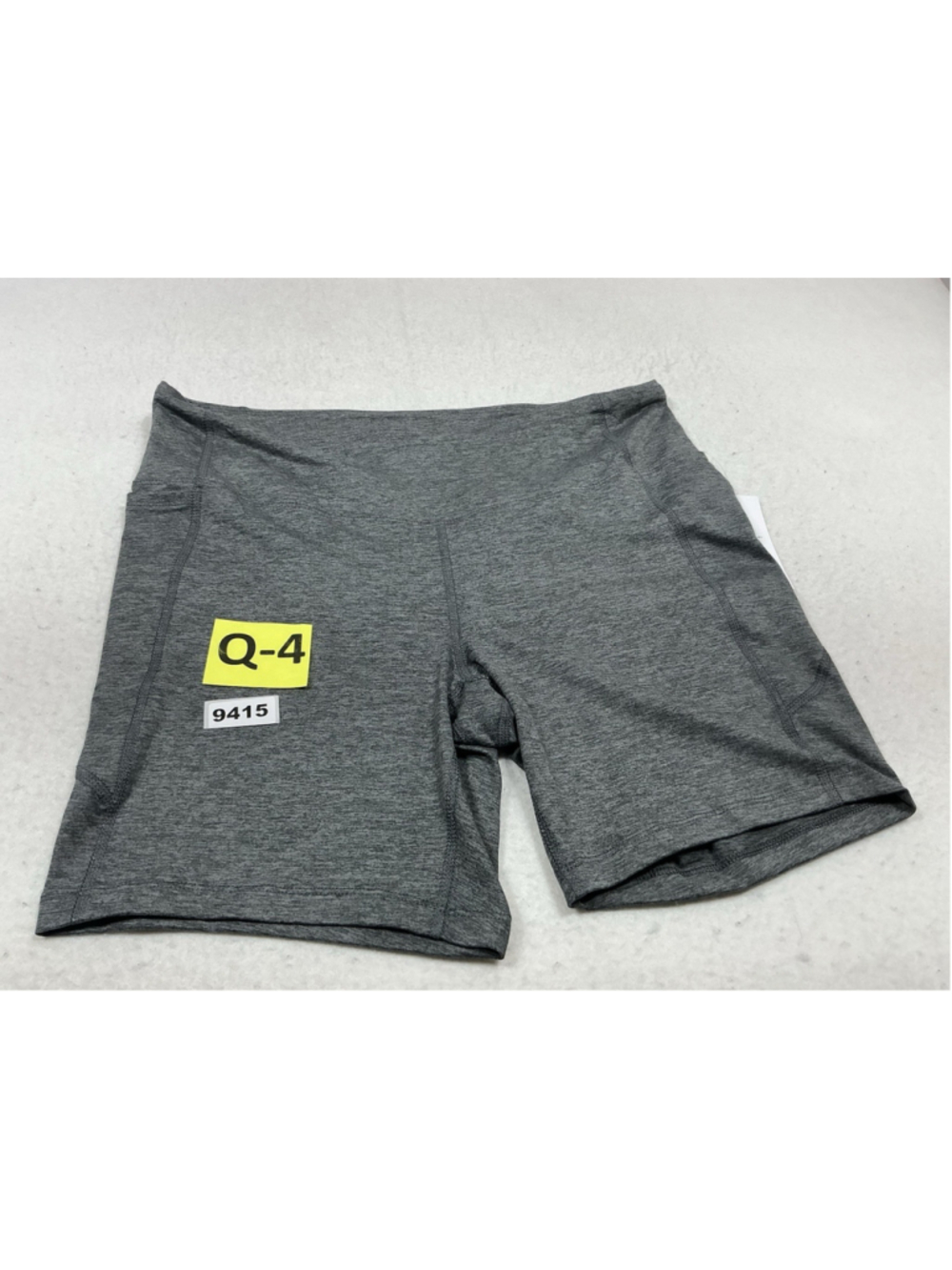Womans Nwt Athletic Works Pullon Compression Shorts Gray XXL (20)